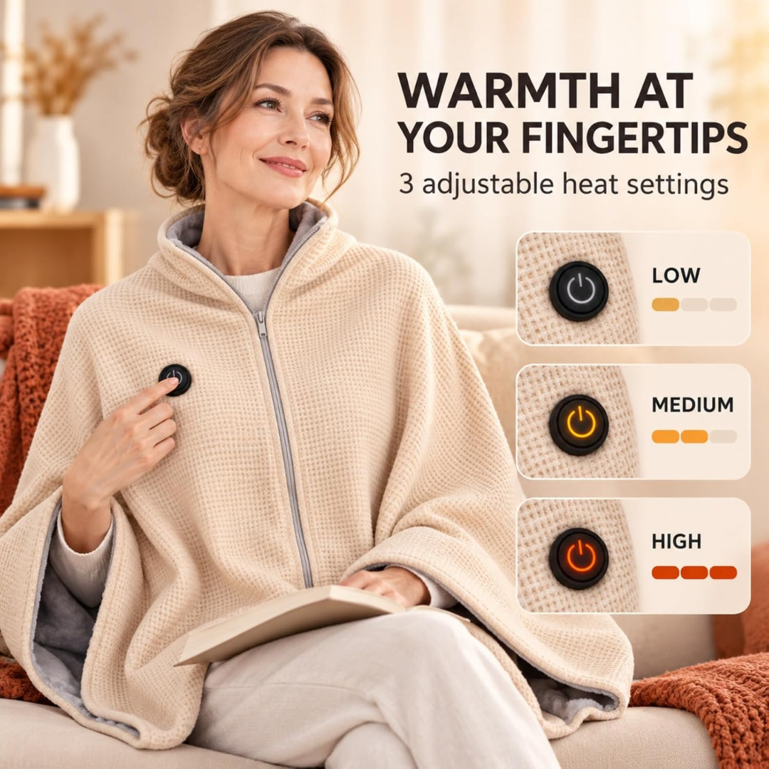 Heated Wrap — Wearable Warmth That Moves With You