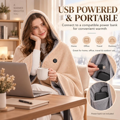 Heated Wrap — Wearable Warmth That Moves With You